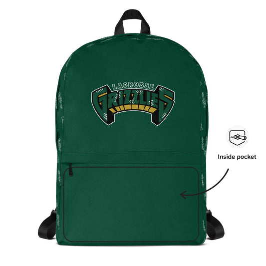 Grizzly Lacrosse Travel Backpack Signature Lacrosse