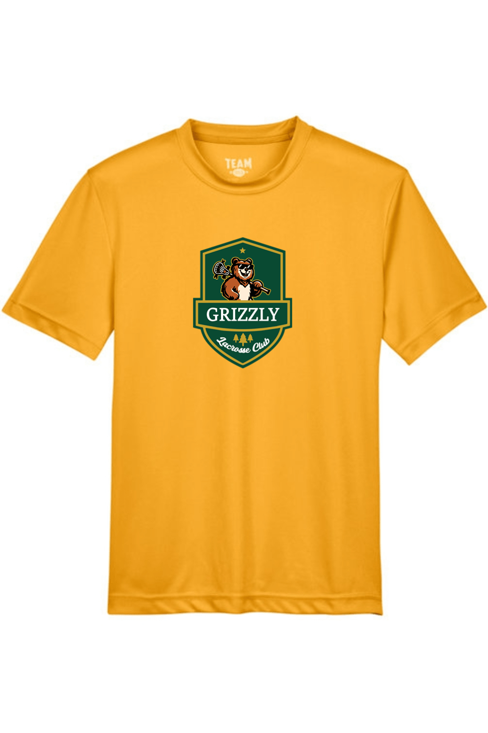 Grizzly Lacrosse Youth Athletic T-Shirt Signature Lacrosse