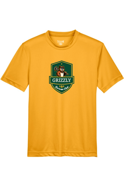 Grizzly Lacrosse Youth Athletic T-Shirt Signature Lacrosse