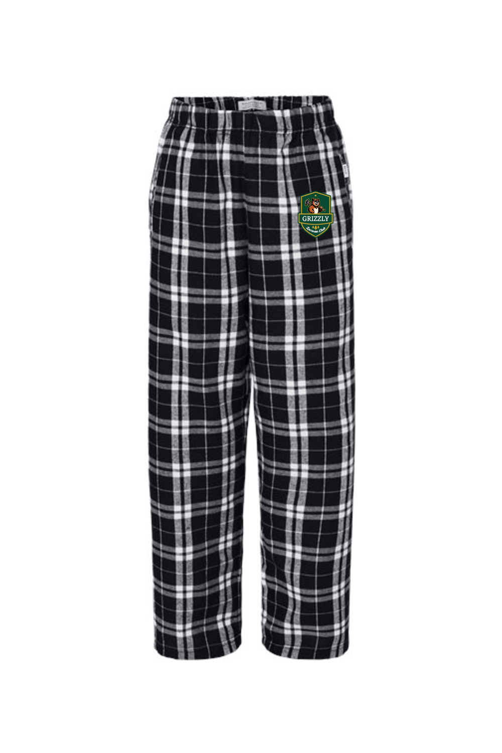 Grizzly Lacrosse Youth Flannel Pants Signature Lacrosse