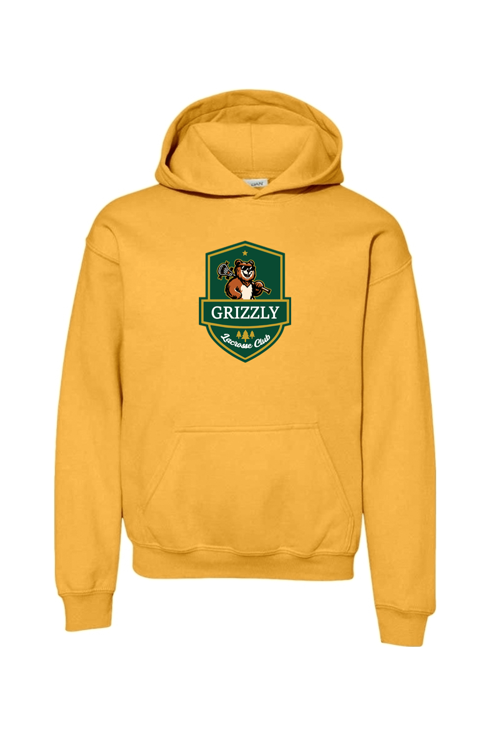 Grizzly Lacrosse Youth Hoodie Signature Lacrosse