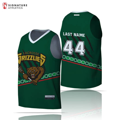 Grizzly LC Men's 6 Piece Player Package Signature Lacrosse