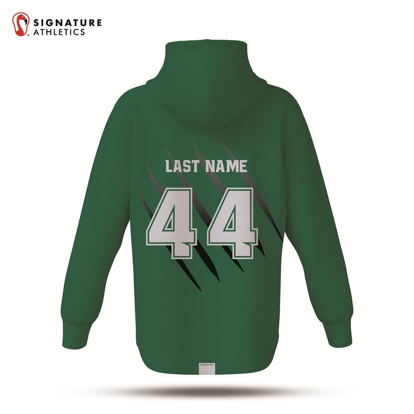 Grizzly LC Men's Dye Sub Scuba Hoodie Signature Lacrosse