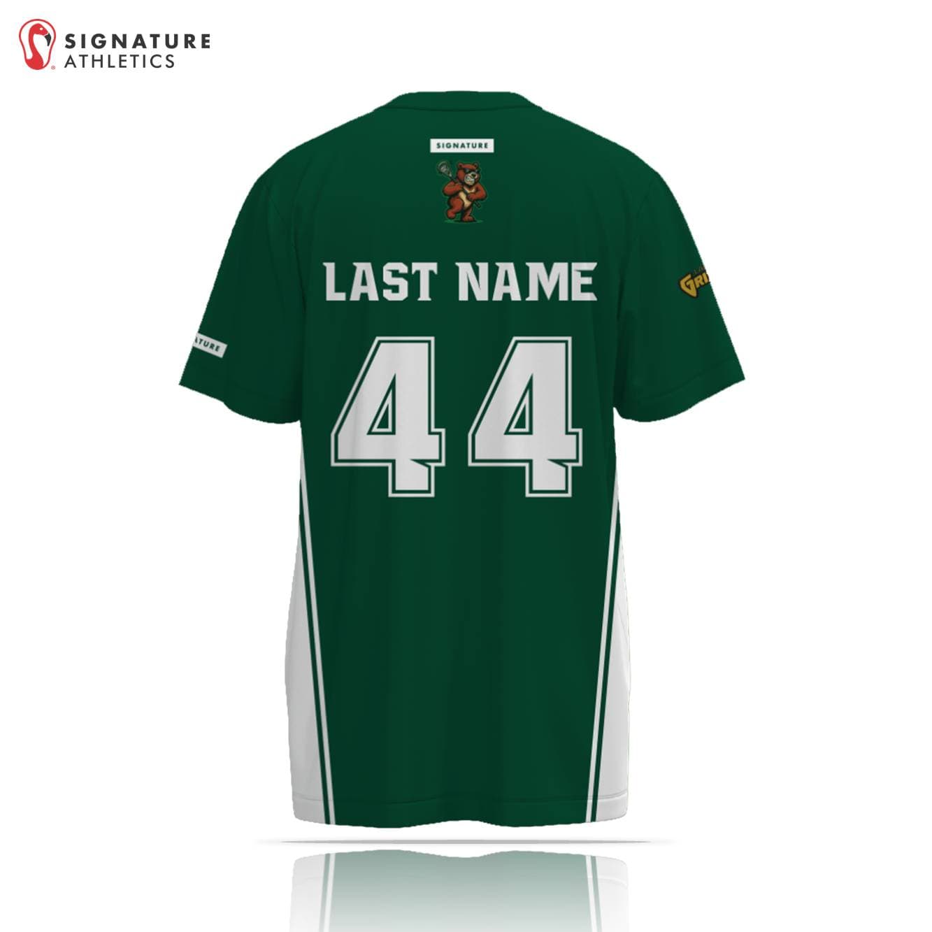 Grizzly LC Men's Short Sleeve Tech Tee Signature Lacrosse