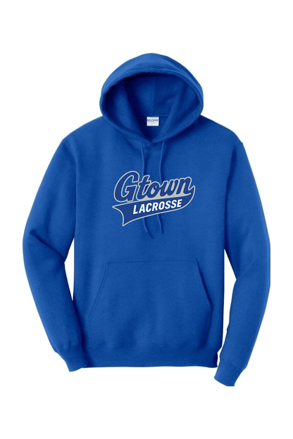 Gtown Lacrosse Adult Heavyweight Hoodie Signature Lacrosse
