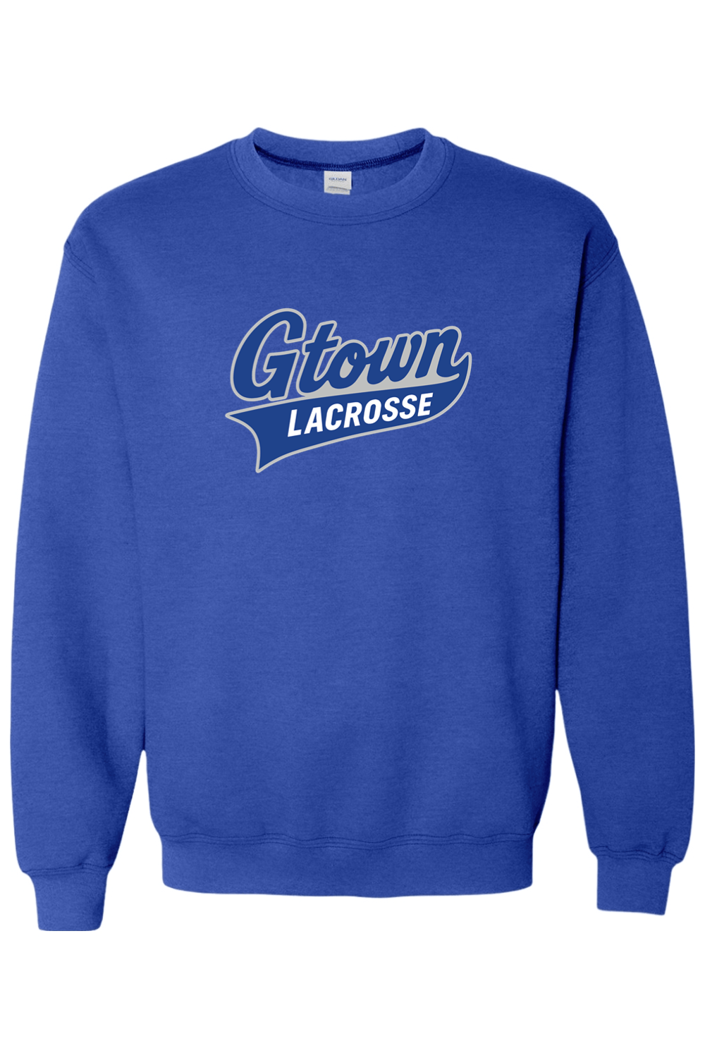 Gtown Lacrosse Adult Heavyweight Sweatshirt Signature Lacrosse