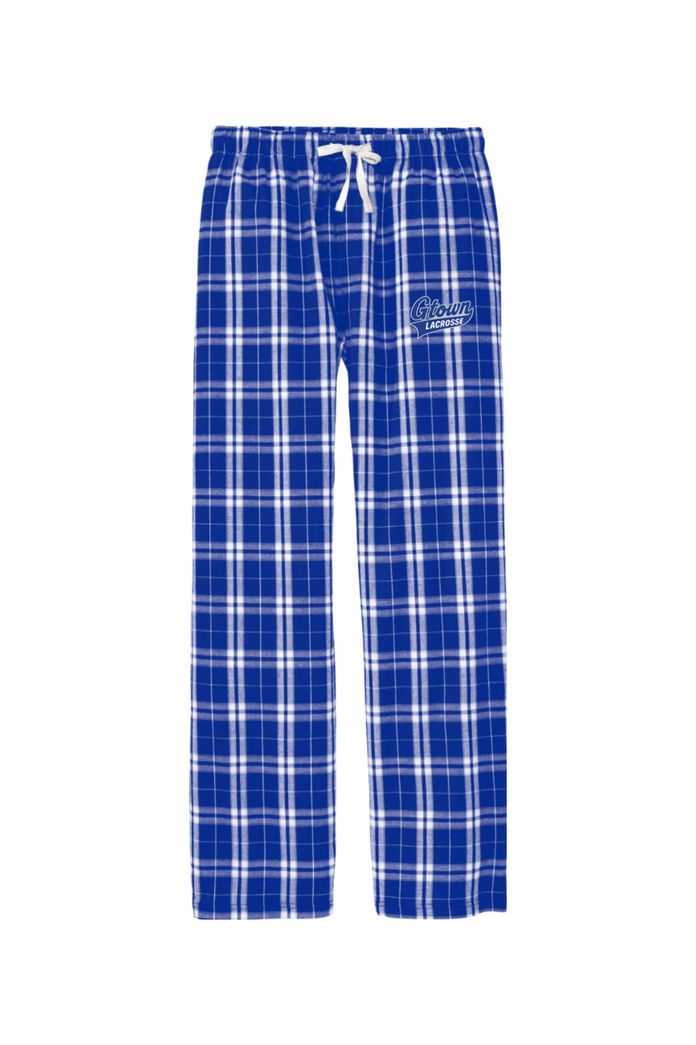 Gtown Lacrosse Adult Men's Flannel Plaid Pants Signature Lacrosse