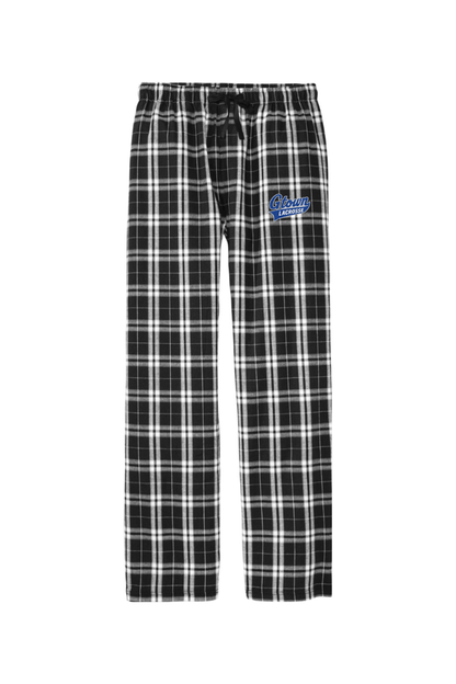 Gtown Lacrosse Adult Men's Flannel Plaid Pants Signature Lacrosse