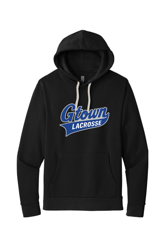 Gtown Lacrosse Adult Premium Lightweight Hoodie Signature Lacrosse