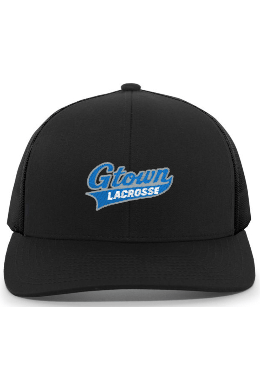 Gtown Lacrosse Embroidered Trucker Hat Signature Lacrosse
