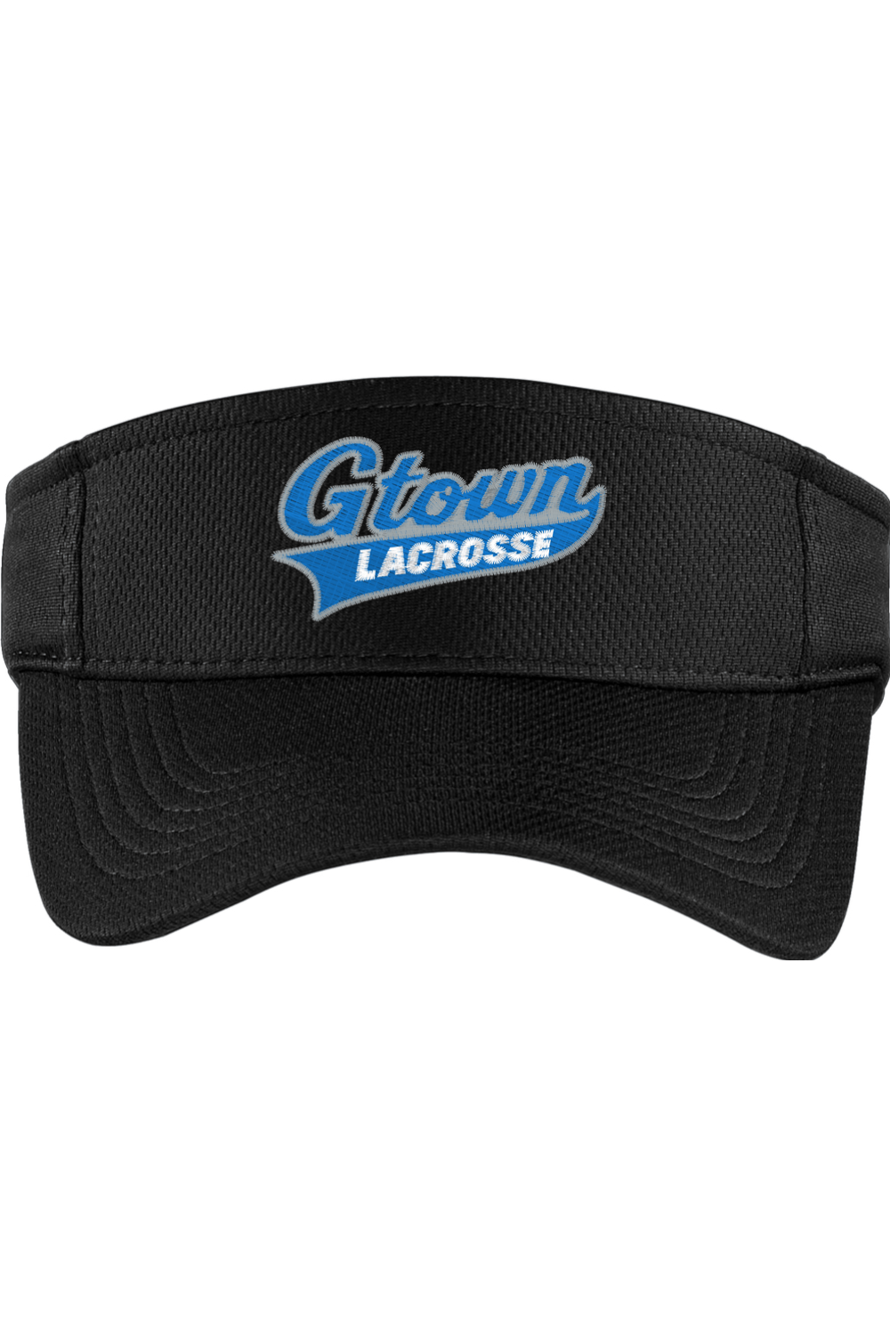 Gtown Lacrosse Embroidered Visor Signature Lacrosse