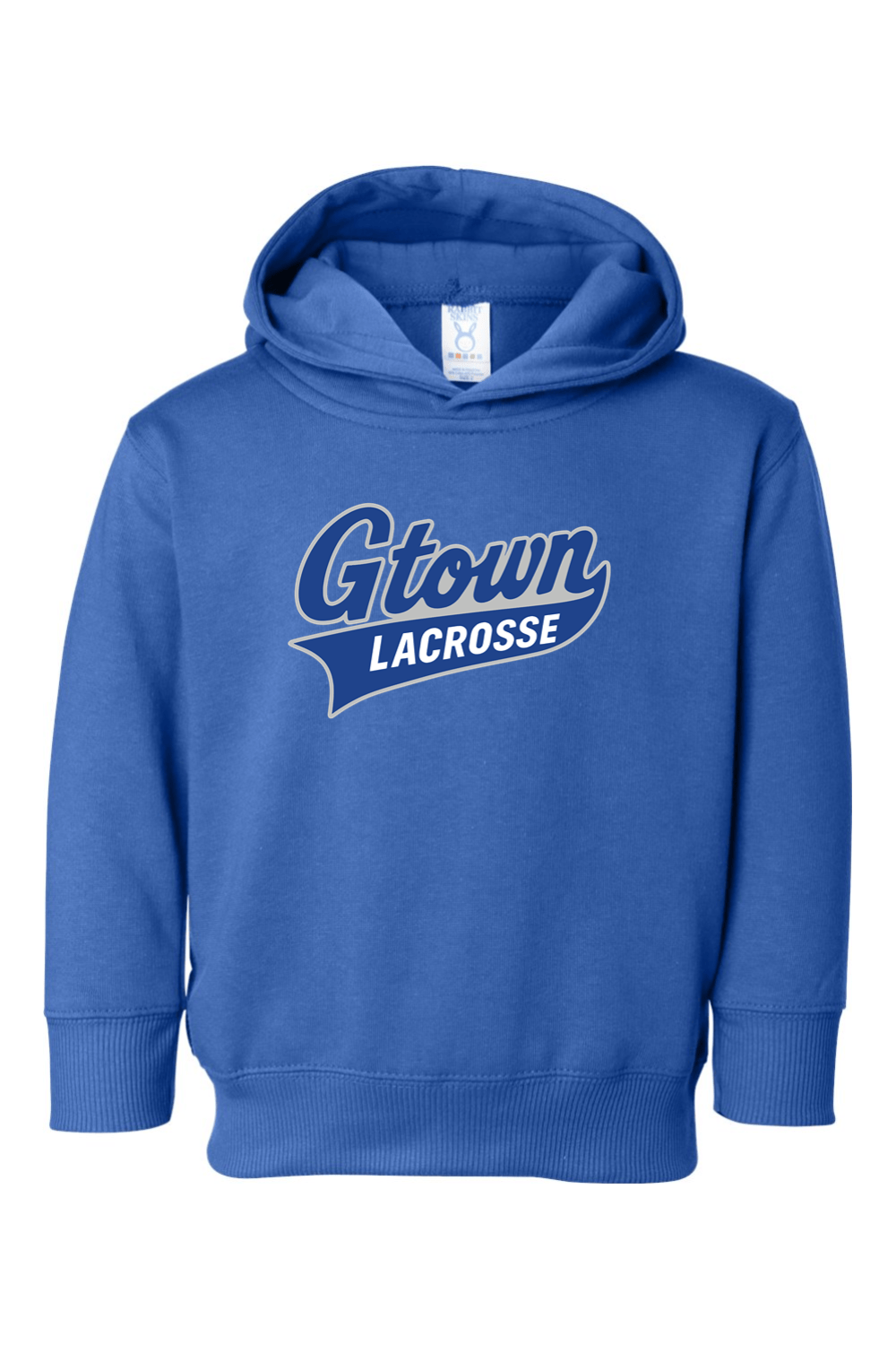 Gtown Lacrosse Toddler Fleece Hoodie Signature Lacrosse