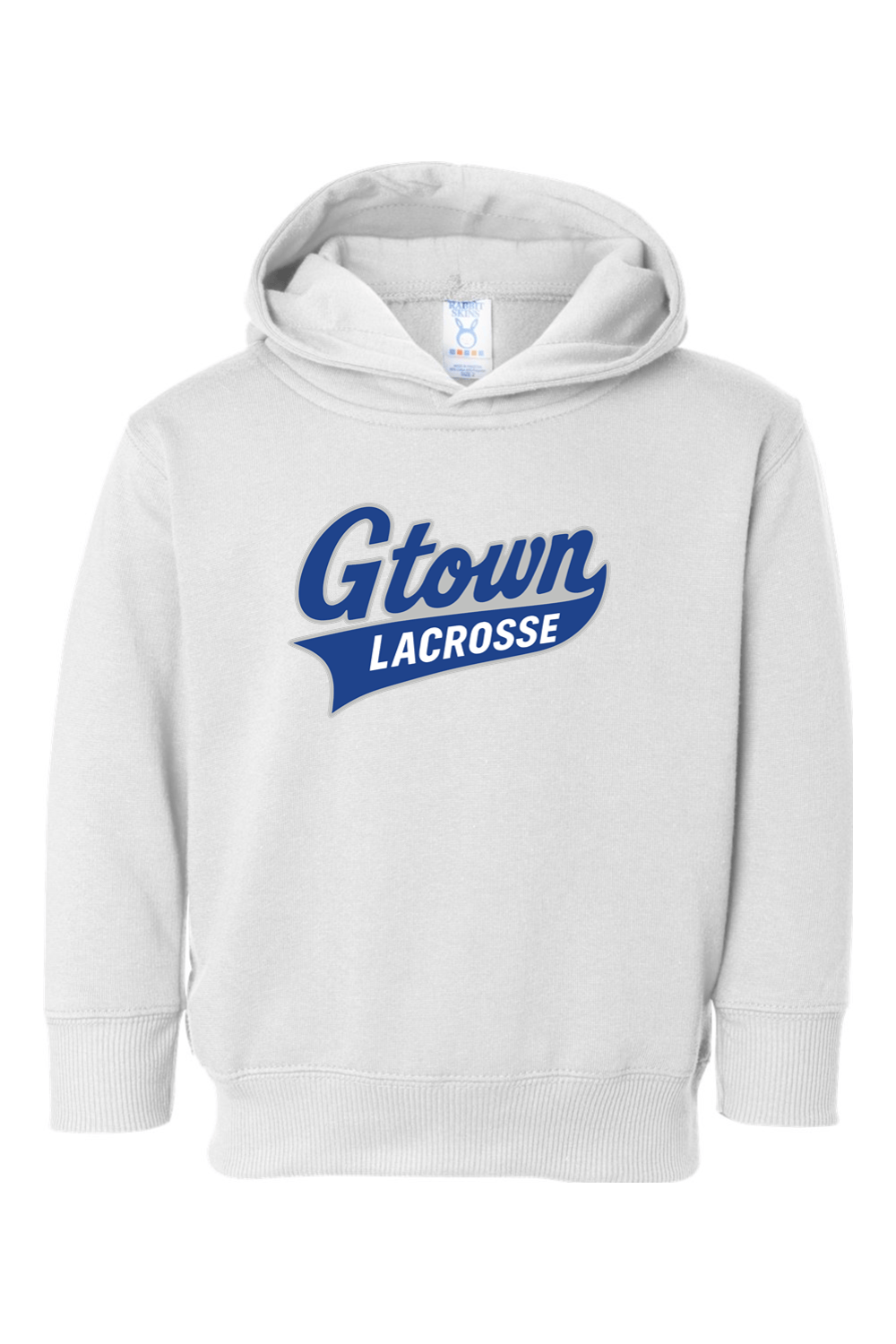 Gtown Lacrosse Toddler Fleece Hoodie Signature Lacrosse