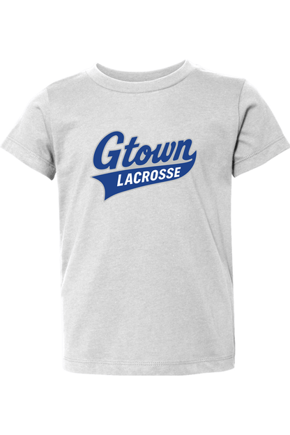Gtown Lacrosse Toddler T-Shirt Signature Lacrosse