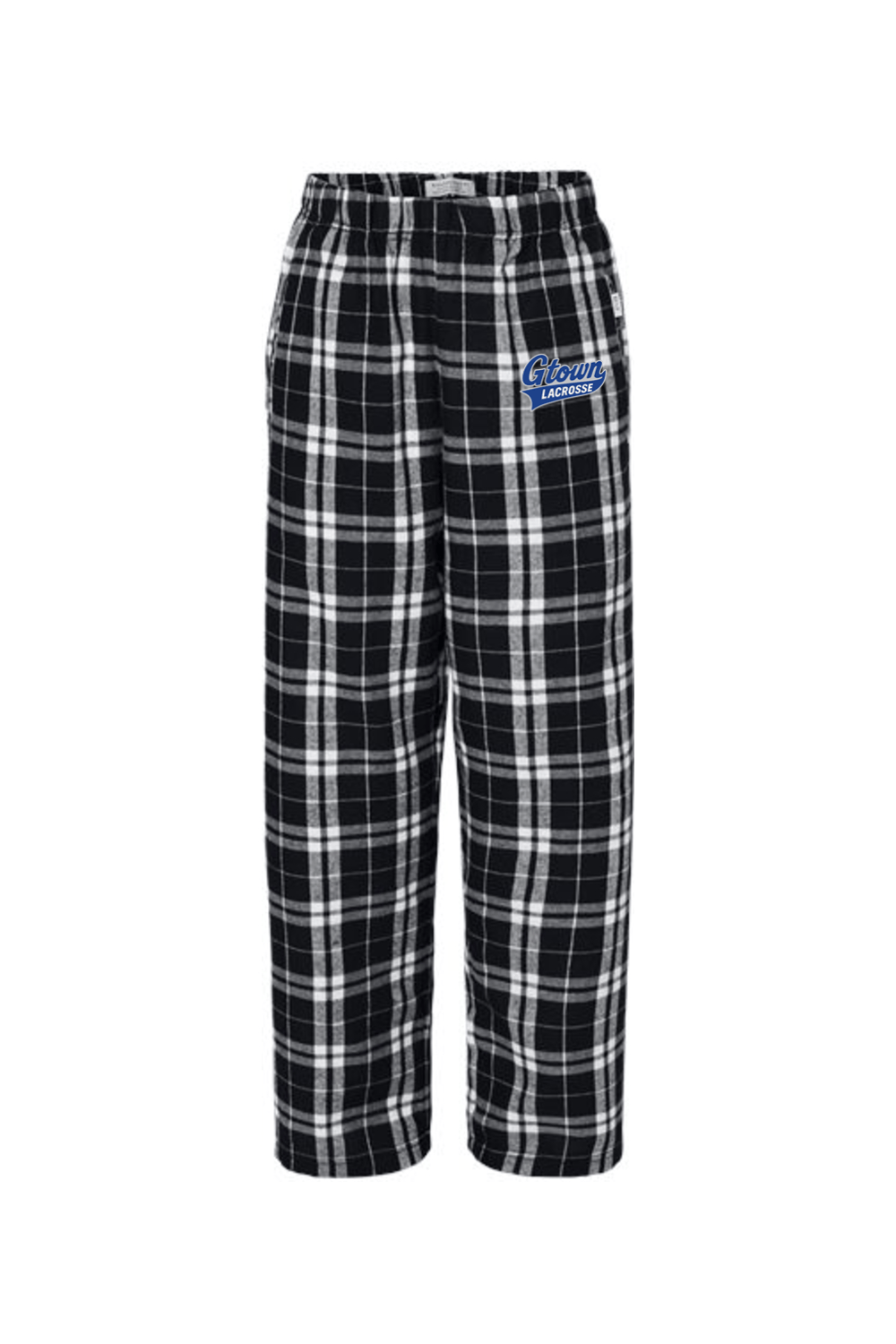 Gtown Lacrosse Youth Flannel Pants Signature Lacrosse