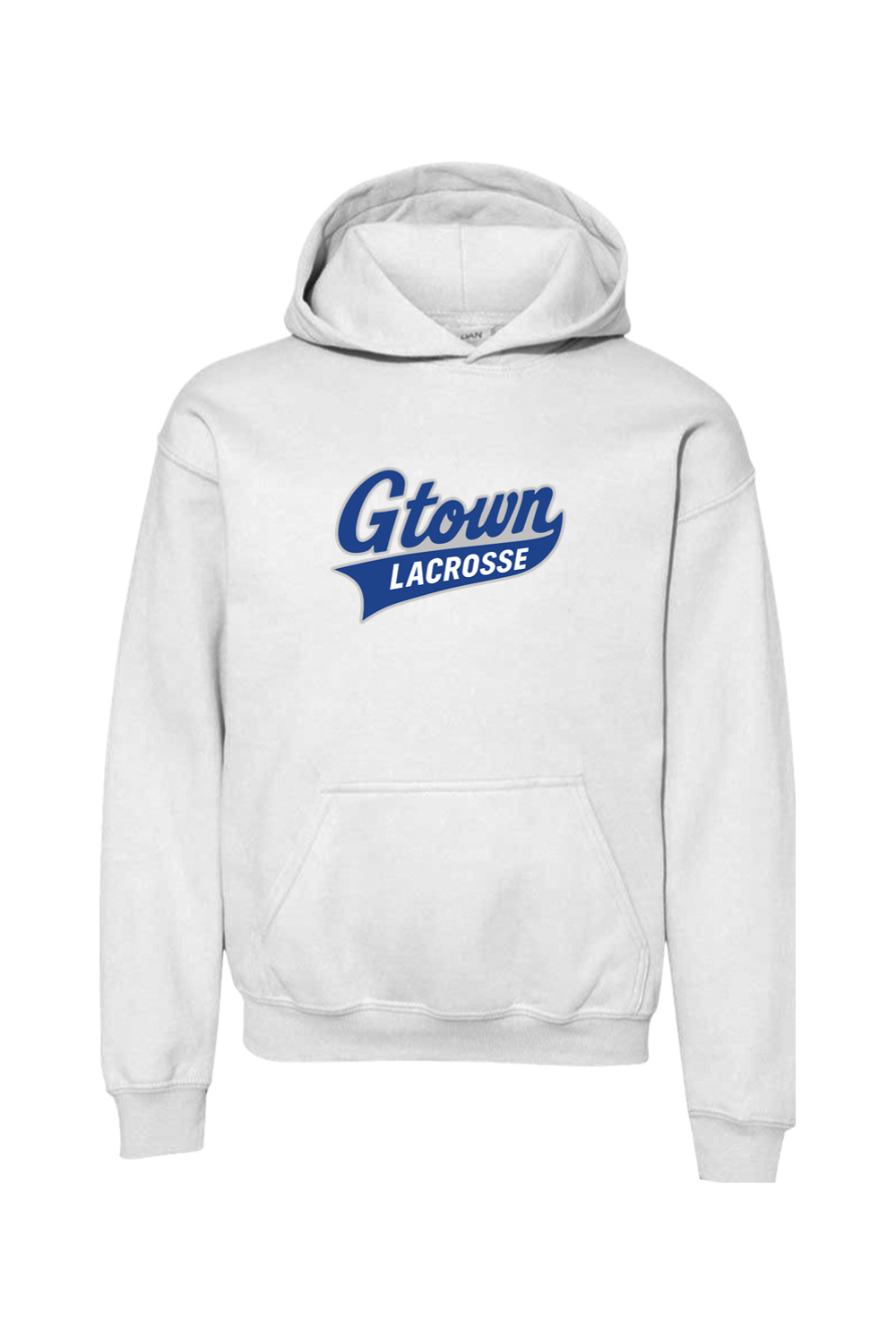 Gtown Lacrosse Youth Hoodie Signature Lacrosse