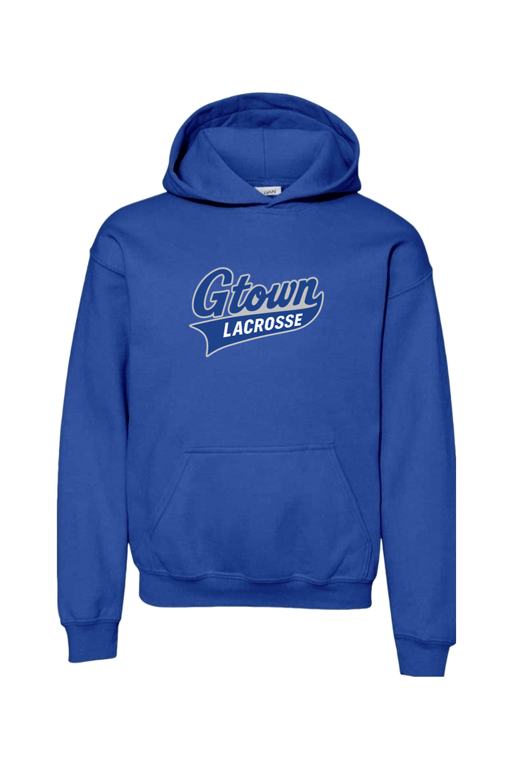 Gtown Lacrosse Youth Hoodie Signature Lacrosse