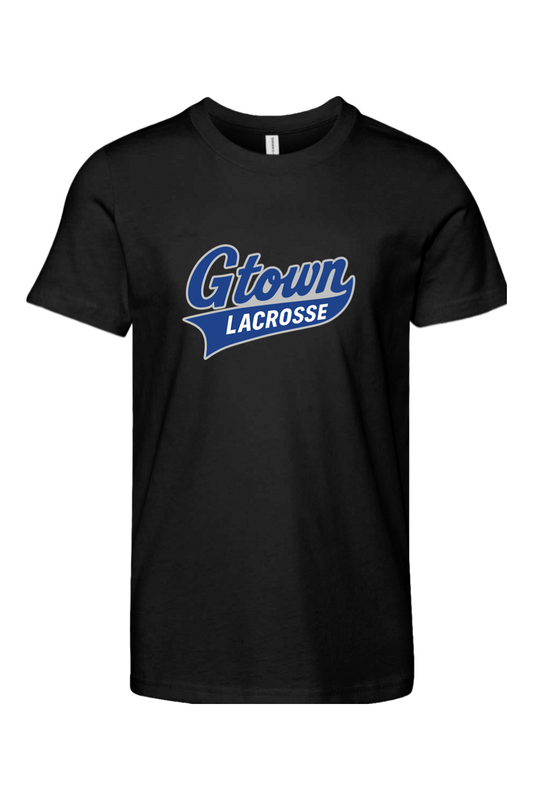 Gtown Lacrosse Youth Lifestyle T-Shirt Signature Lacrosse