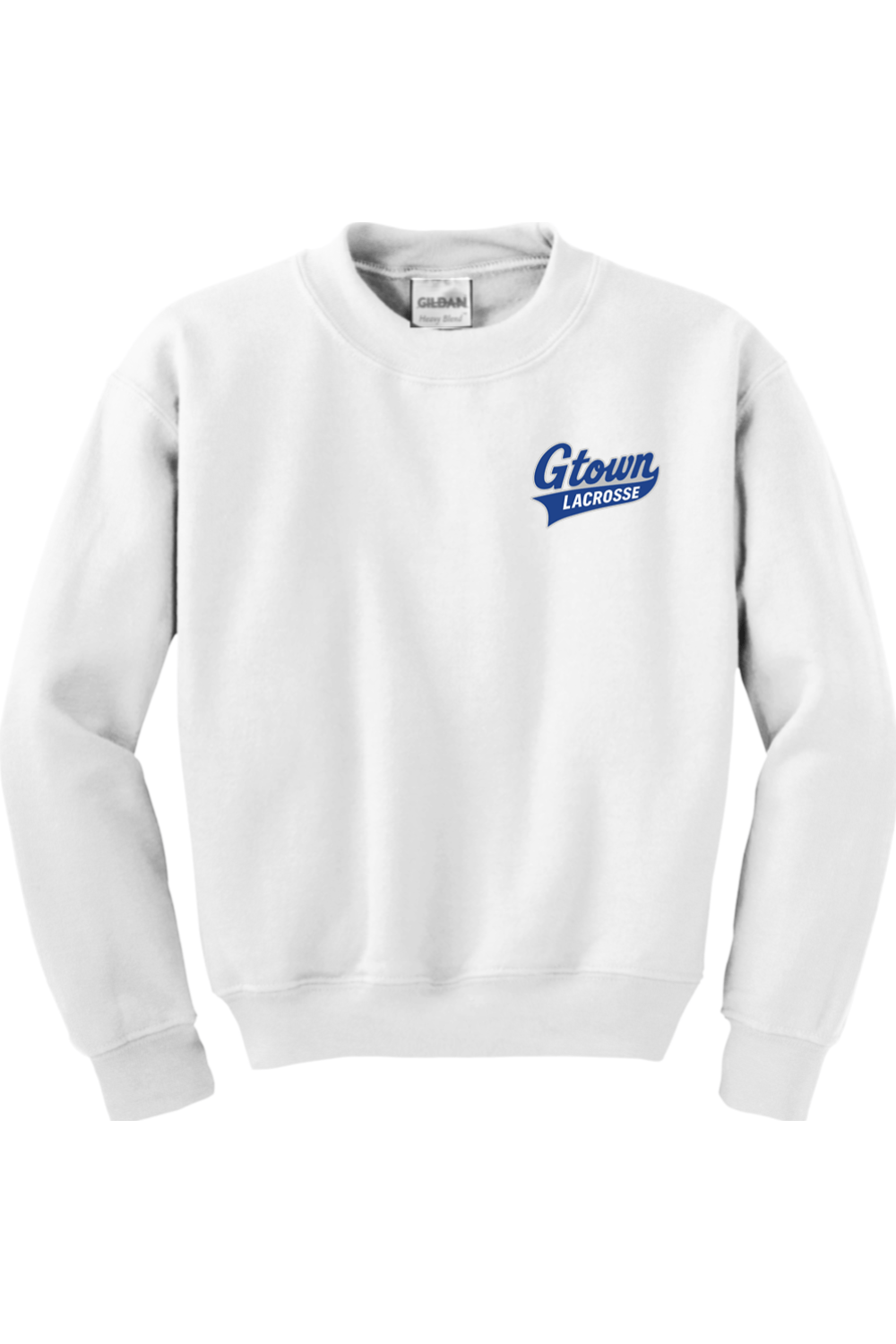 Gtown Lacrosse Youth Sweatshirt Signature Lacrosse