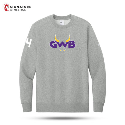 GWB Nike Club Fleece Pullover Hoodie Signature Lacrosse