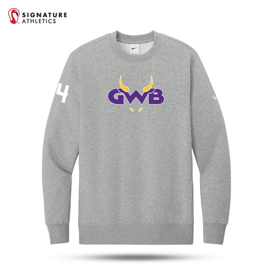 GWB Nike Club Fleece Pullover Hoodie Signature Lacrosse