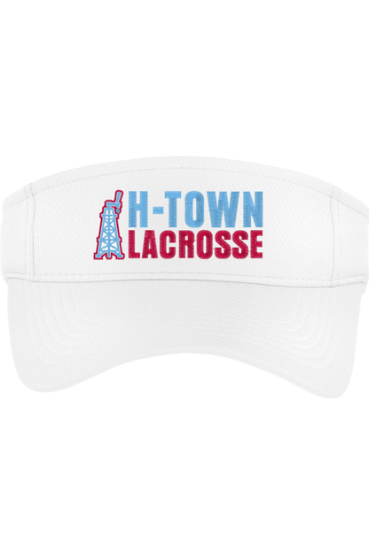 H-Town Lacrosse Embroidered Visor Signature Lacrosse