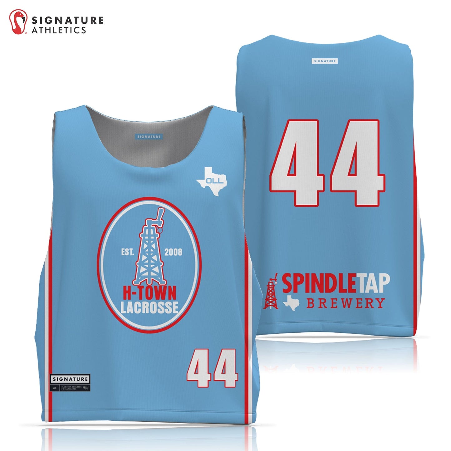 H-Town Men's 3 Piece Player Package Signature Lacrosse