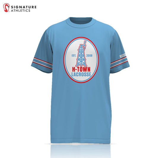 H-Town Men's Short Sleeve Tech Tee: H-Town Lacrosse Signature Lacrosse