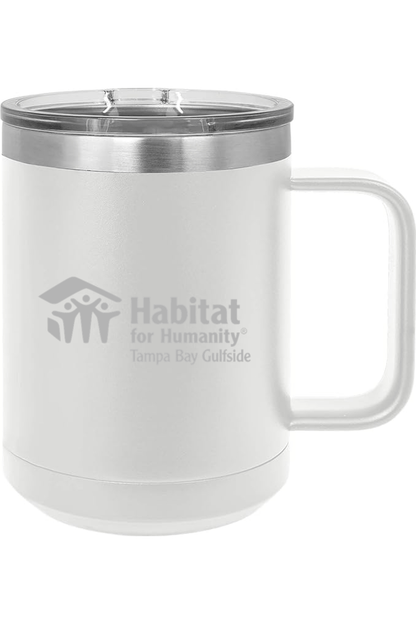 Habitat for Humanity 15oz Instulated Coffee Mug Signature Lacrosse