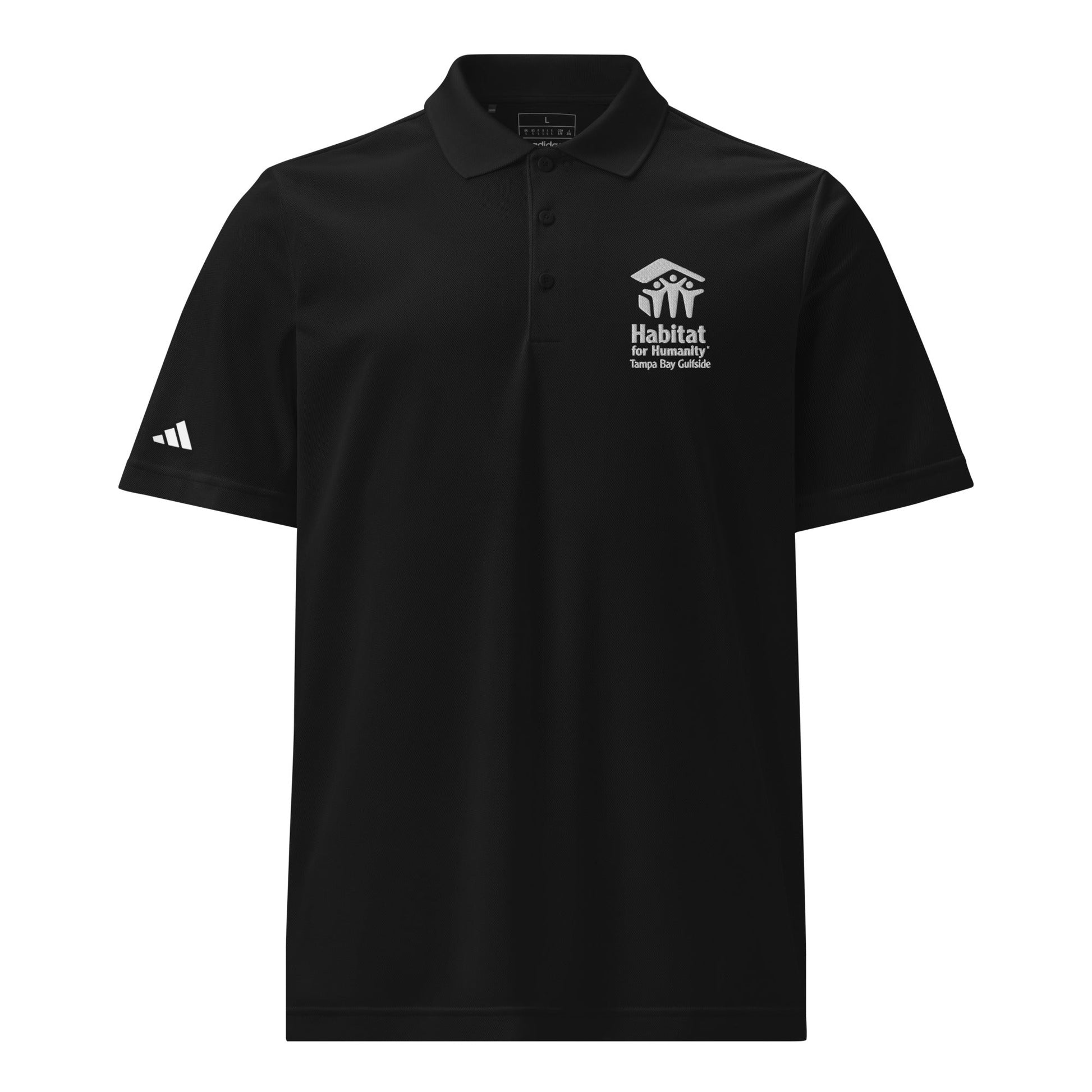 Habitat for Humanity Embroidered adidas Sport Polo Shirt Signature Lacrosse