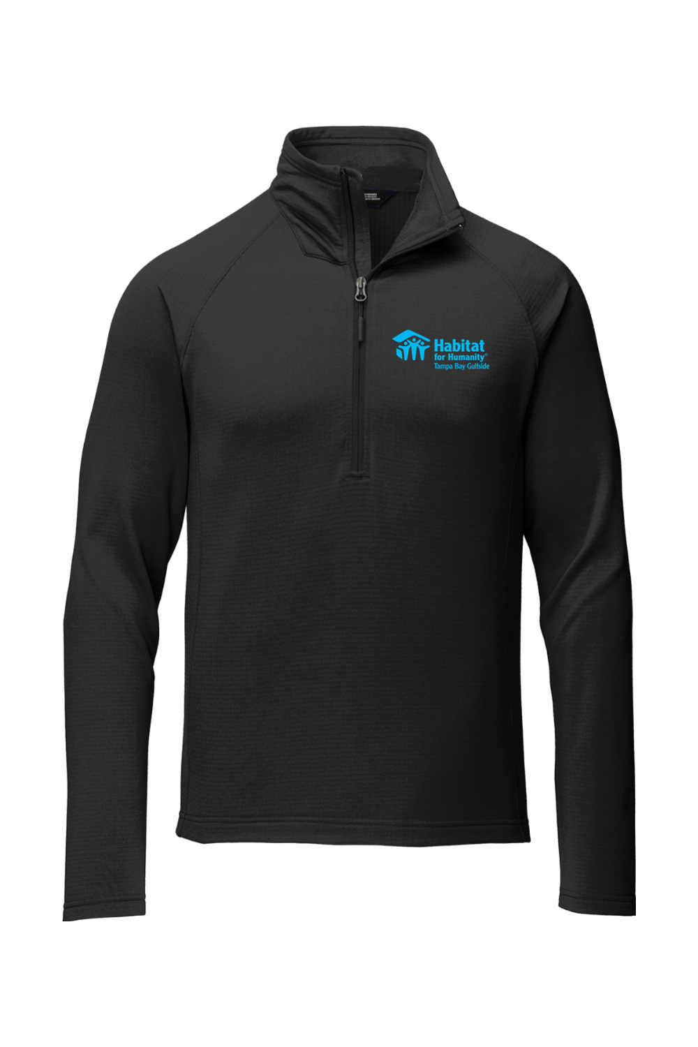 Habitat for Humanity Men's North Face Mountain Peaks 1/4-Zip Fleece Signature Lacrosse