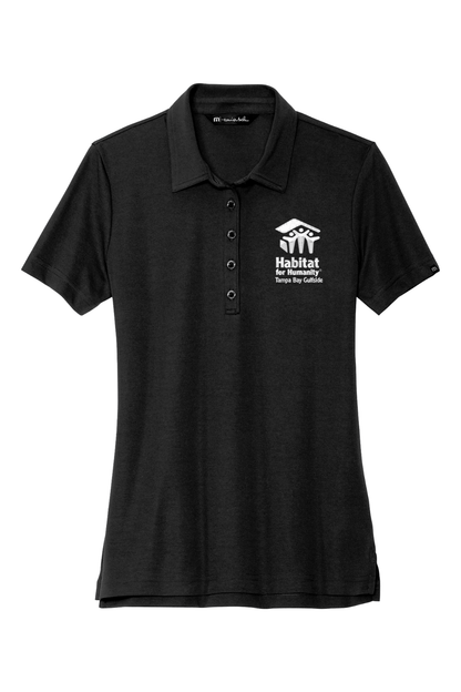 Habitat for Humanity Women's Embroidered Travis Mathew Ladies Oceanside Solid Polo Signature Lacrosse
