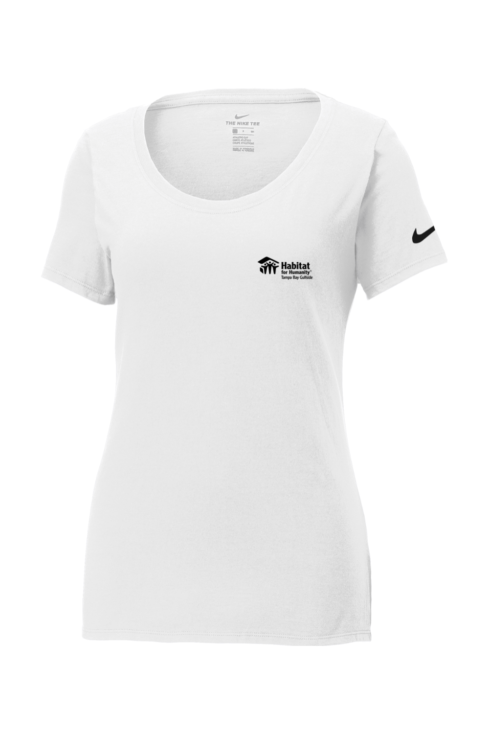 Habitat for Humanity Women's Nike Core Cotton Scoop Neck Tee Signature Lacrosse