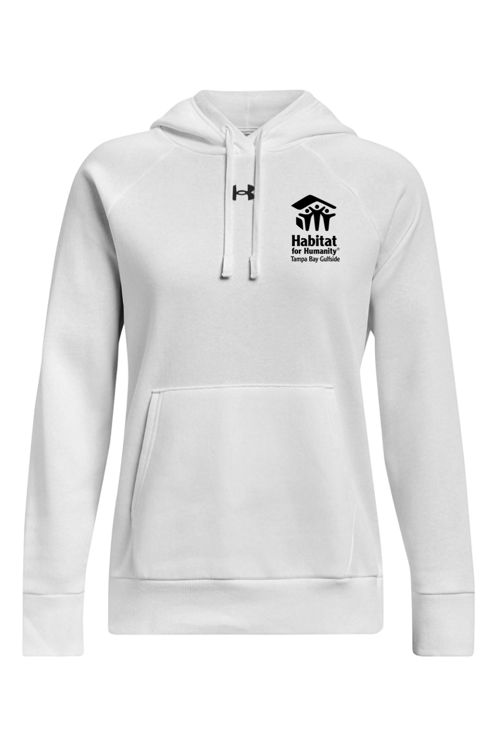 Habitat for Humanity Women's Under Armour Ladies' Rival Fleece Hooded Sweatshirt Signature Lacrosse