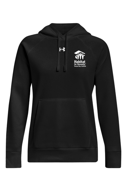 Habitat for Humanity Women's Under Armour Ladies' Rival Fleece Hooded Sweatshirt Signature Lacrosse