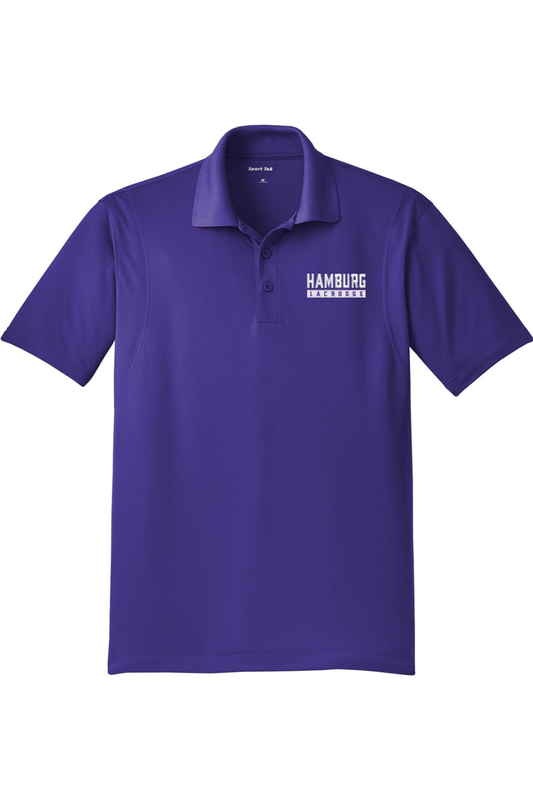 Hamburg LC Adult Embroidered Athletic Polo Signature Lacrosse