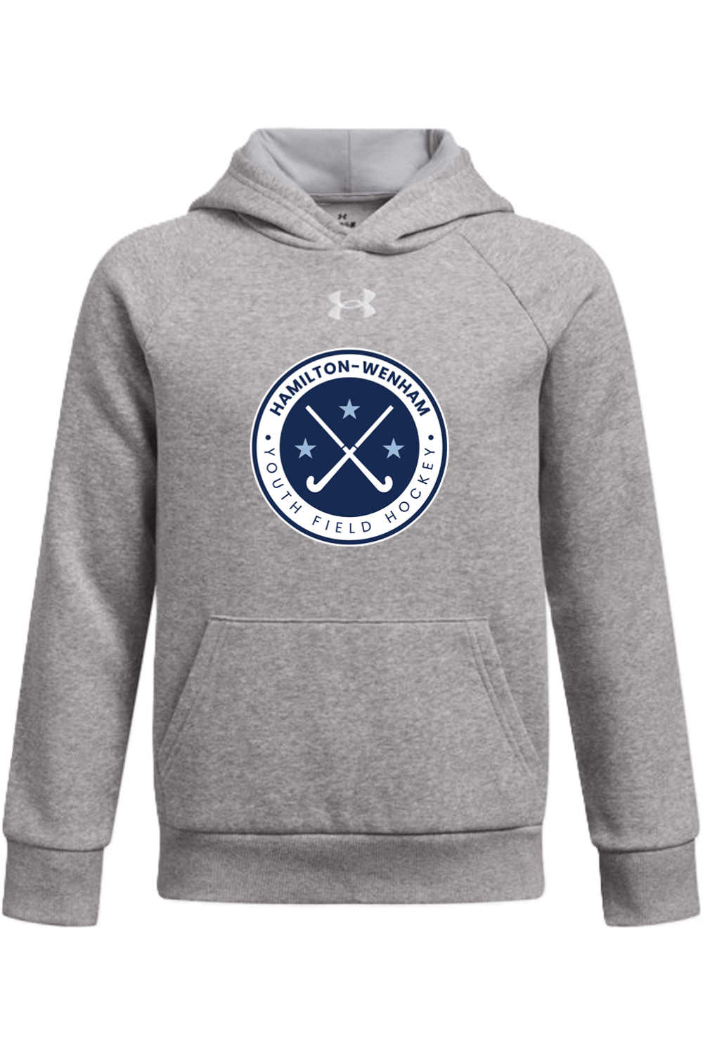 Hamilton-Wenham Generals Under Armour Youth Rival Fleece Hooded Sweatshirt Signature Lacrosse