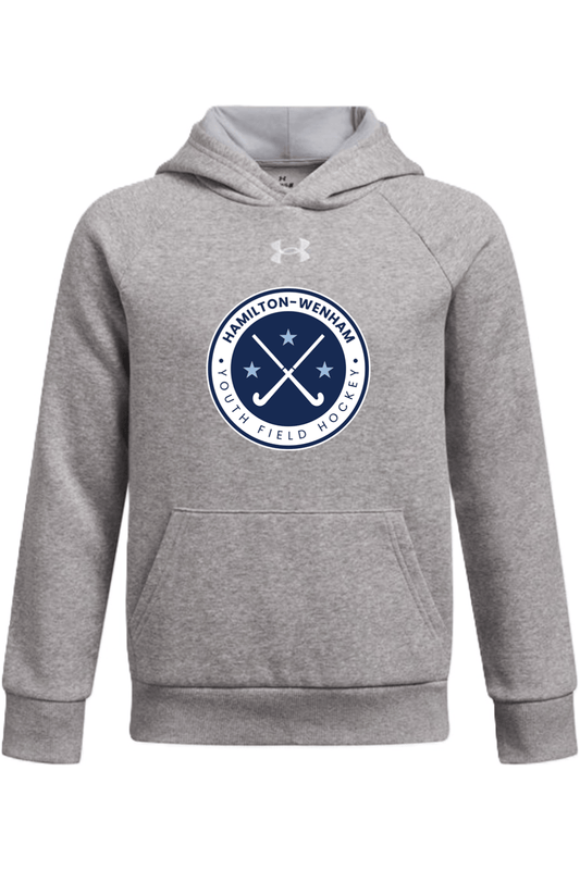 Hamilton-Wenham Generals Under Armour Youth Rival Fleece Hooded Sweatshirt Signature Lacrosse