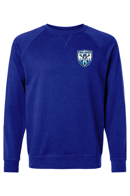 Hammonton Lacrosse Adult Heavyweight Raglan Long Sleeve Signature Lacrosse