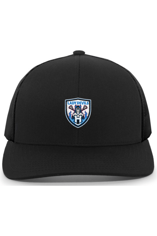 Hammonton Lacrosse Embroidered Trucker Hat Signature Lacrosse