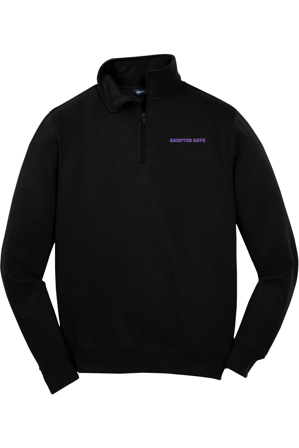 Hampton Bays Lacrosse Adult Embroidered Quarter-Zip Pullover Signature Lacrosse