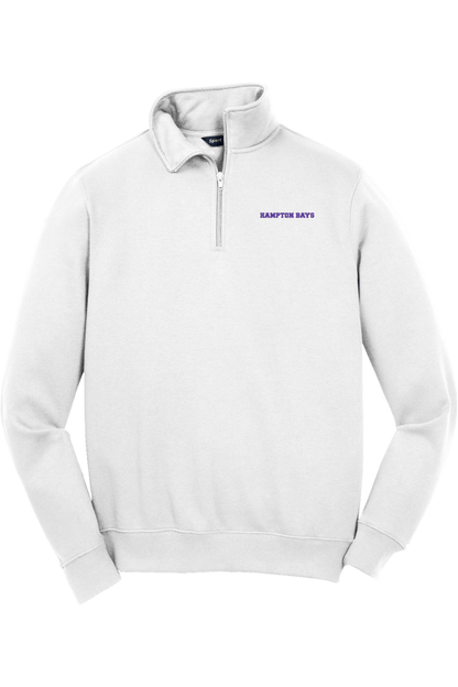 Hampton Bays Lacrosse Adult Embroidered Quarter-Zip Pullover Signature Lacrosse