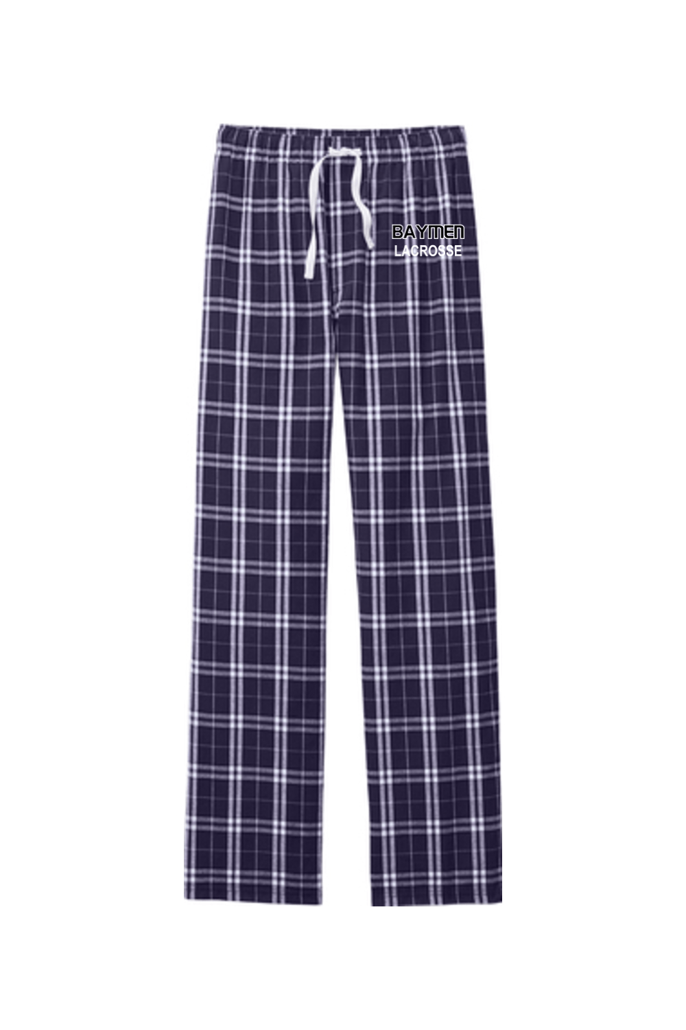 Hampton Bays Lacrosse Adult Men's Flannel Plaid Pants Signature Lacrosse