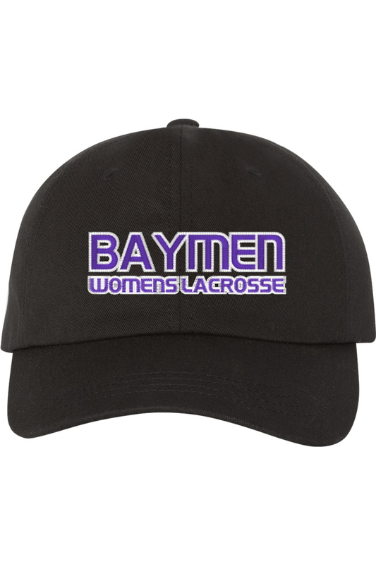 Hampton Bays Lacrosse Embroidered Dad Hat Signature Lacrosse