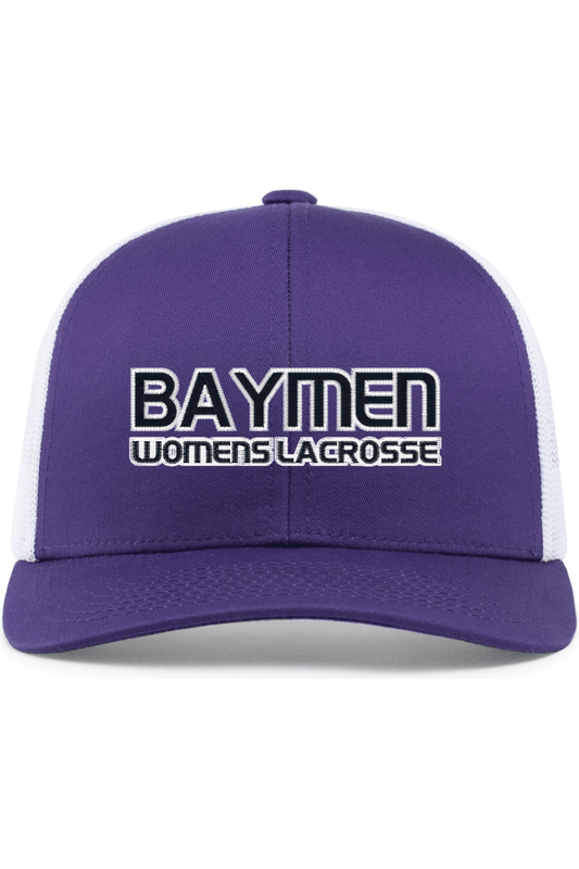 Hampton Bays Lacrosse Embroidered Trucker Hat Signature Lacrosse