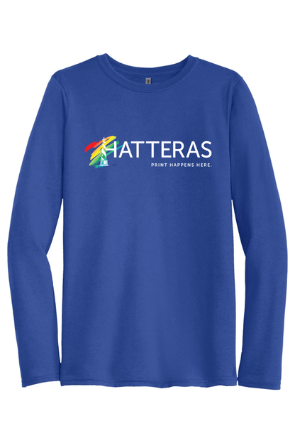 Hatteras 42400 Gildan® Performance® Long Sleeve T-Shirt Signature Lacrosse