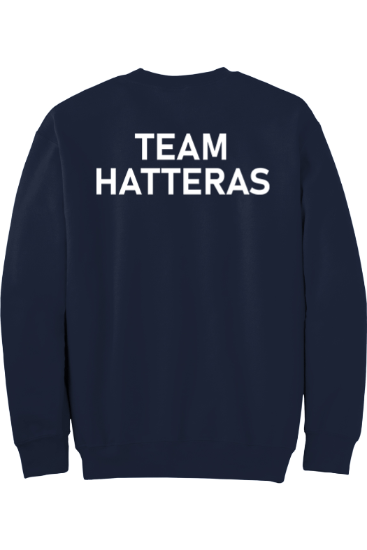 Hatteras DryBlend Crewneck Sweatshirt Signature Lacrosse