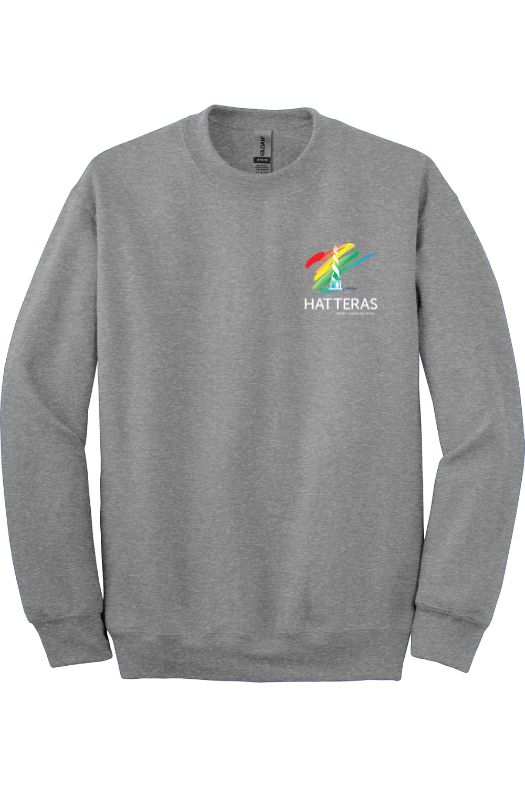 Hatteras DryBlend Crewneck Sweatshirt - Bulk Signature Lacrosse