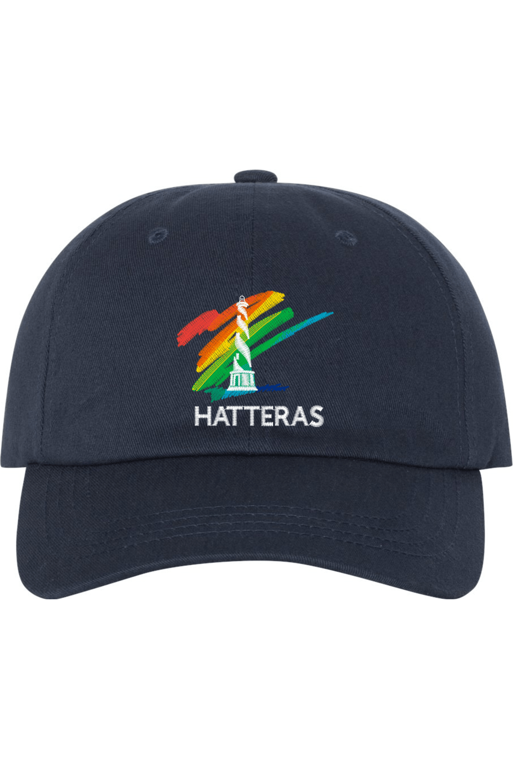 Hatteras Embroidered Dad Hat Signature Lacrosse