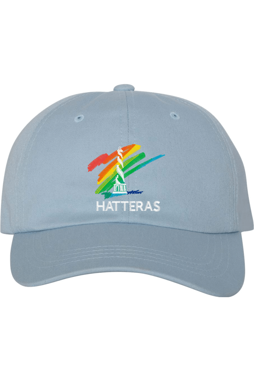 Hatteras Embroidered Dad Hat Signature Lacrosse